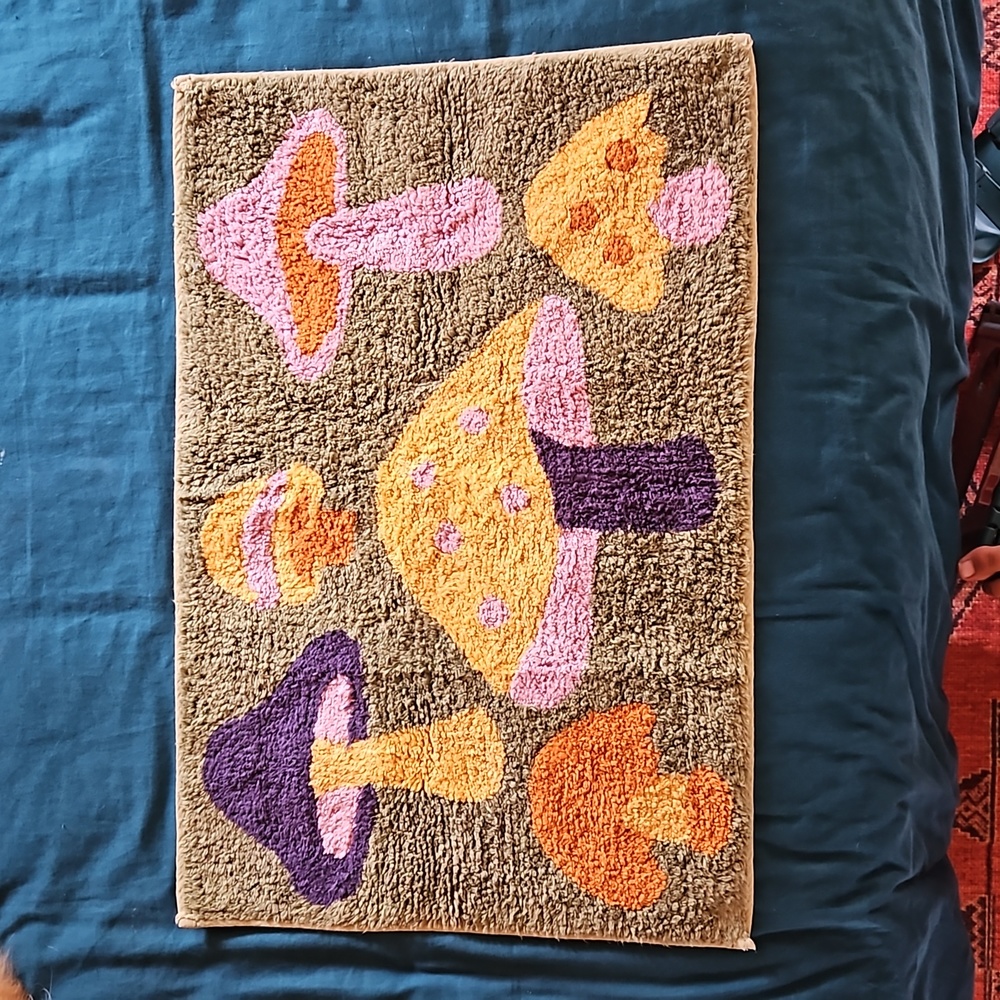 Mushroom rug